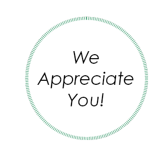 We Appreciate Logo